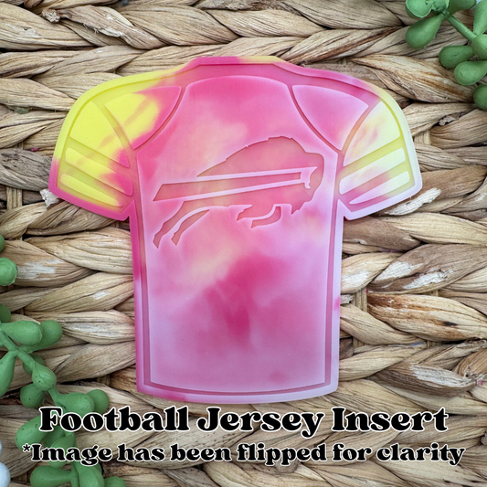 Buffalo Bills Football Jersey Insert Freshie Mold