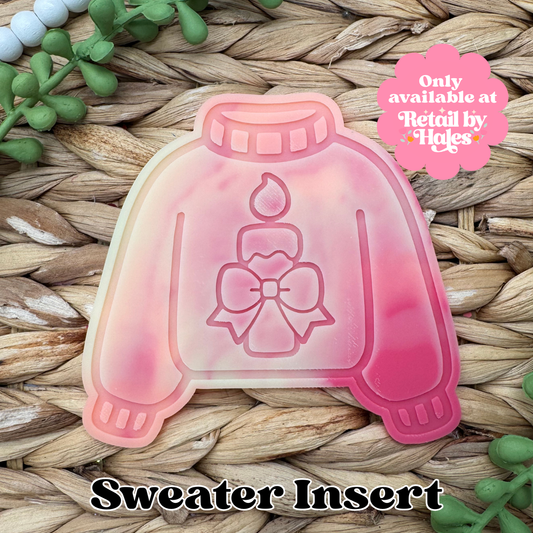 Candle Sweater Insert Freshie Mold