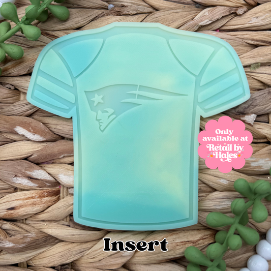 Patriots Jersey Insert Freshie Mold