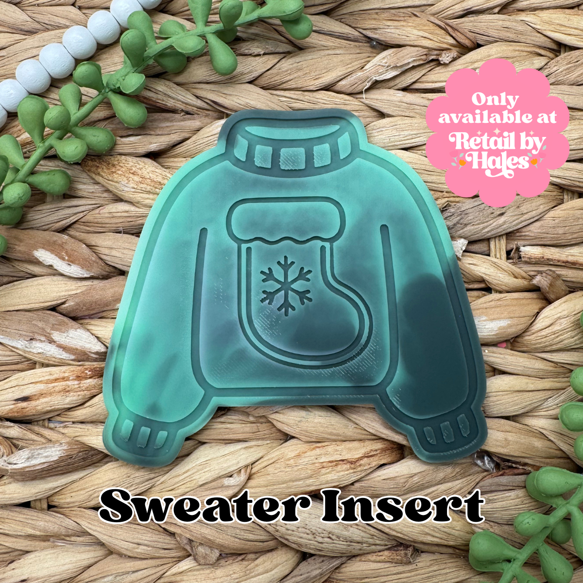Stocking Sweater Insert Freshie Mold