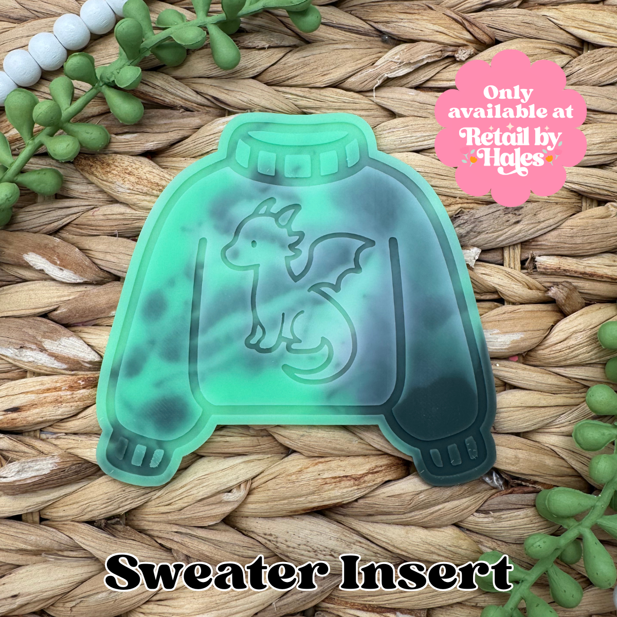 Dragon Sweater Insert Freshie Mold