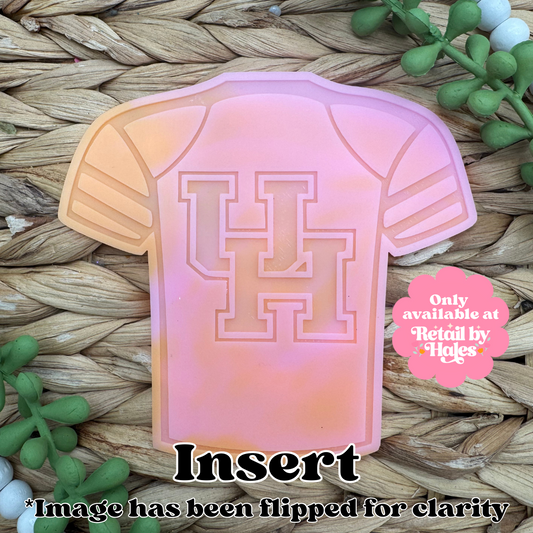 University of Houston Jersey Insert Freshie Mold Chiefs