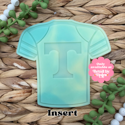 T Tennessee Jersey Insert Freshie Mold
