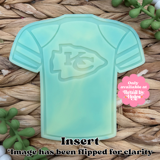 Kansas City Jersey Insert Freshie Mold Chiefs