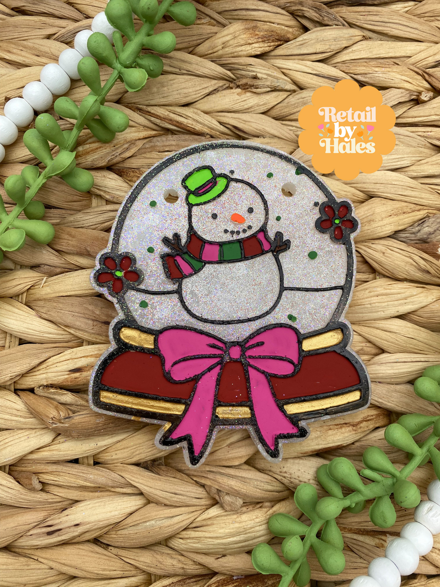 Snowman Snowglobe Insert Mold