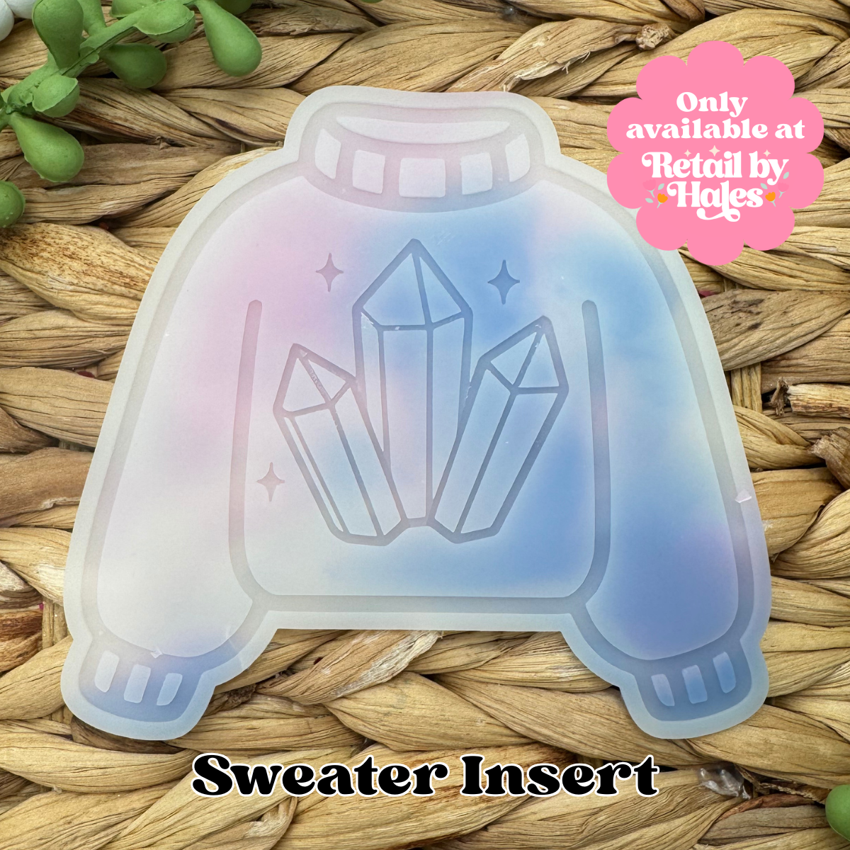 Crystal Sweater Insert Freshie Mold