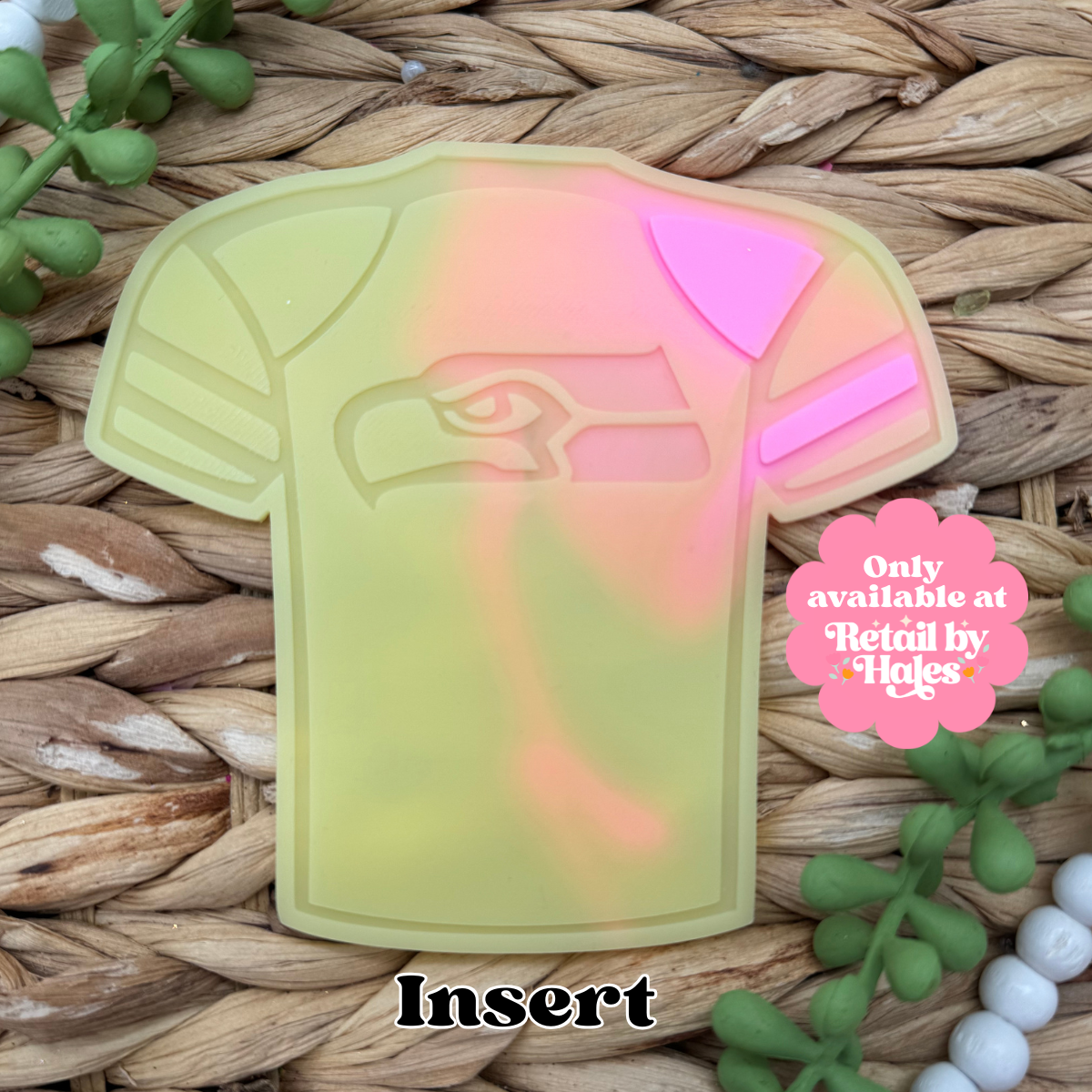 Seahawk Jersey Insert Freshie Mold