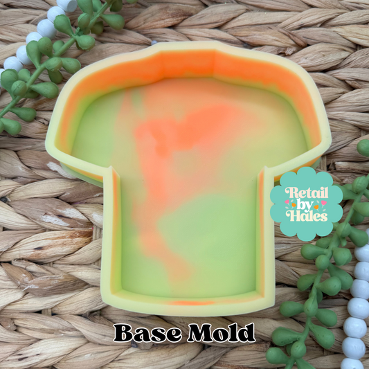 Football Jersey Base Freshie Mold