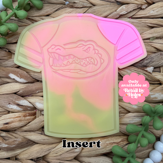 Florida Gator Jersey Insert Freshie Mold