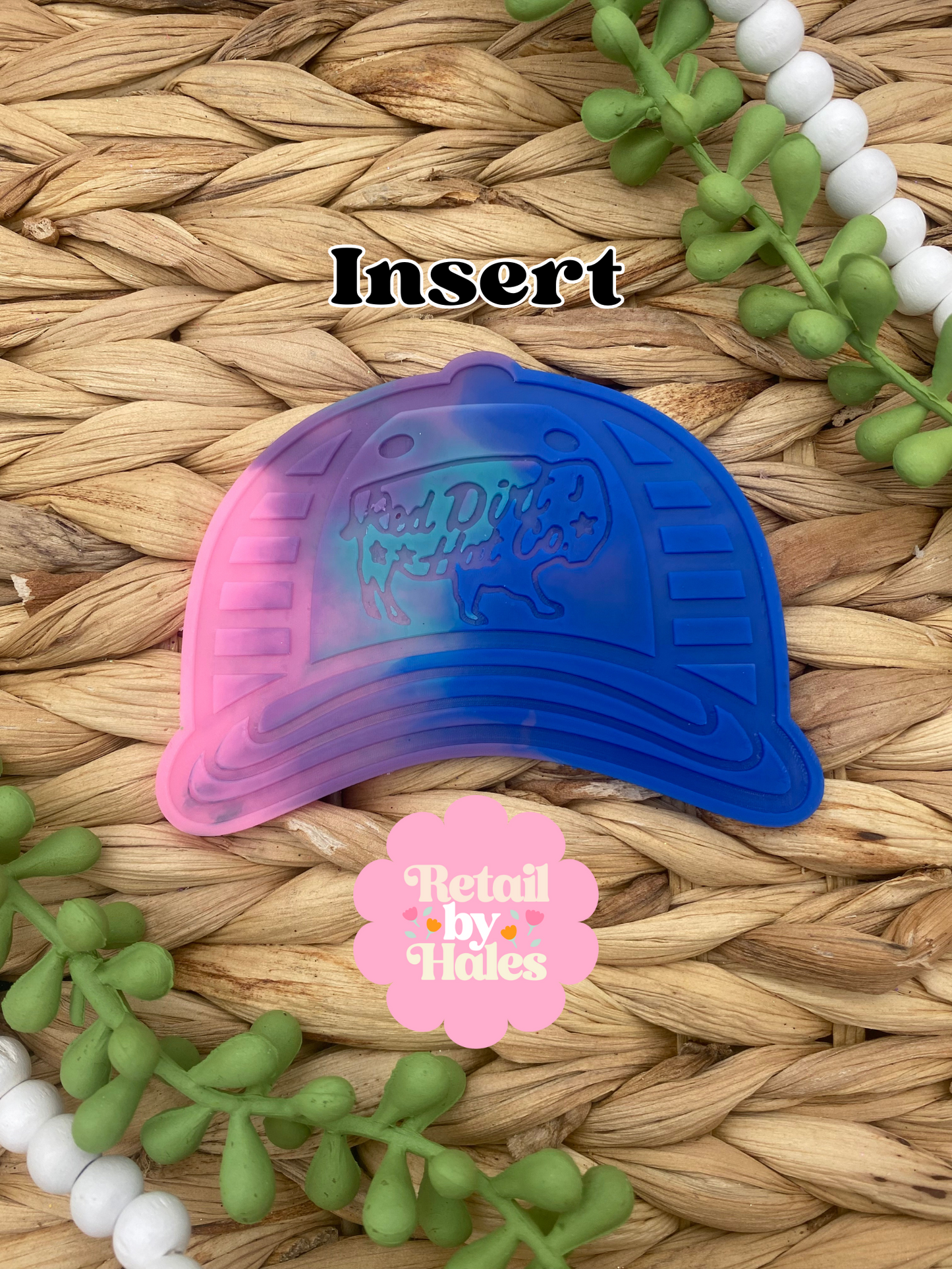 Baseball Cap Insert- Red Dirt