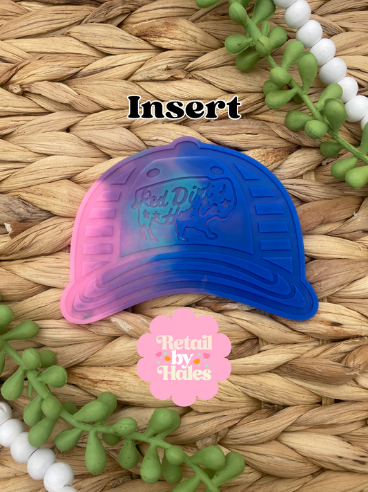 Baseball Cap Insert- Red Dirt