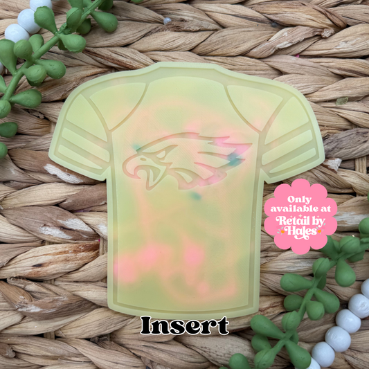 Eagles Jersey Insert Freshie Mold