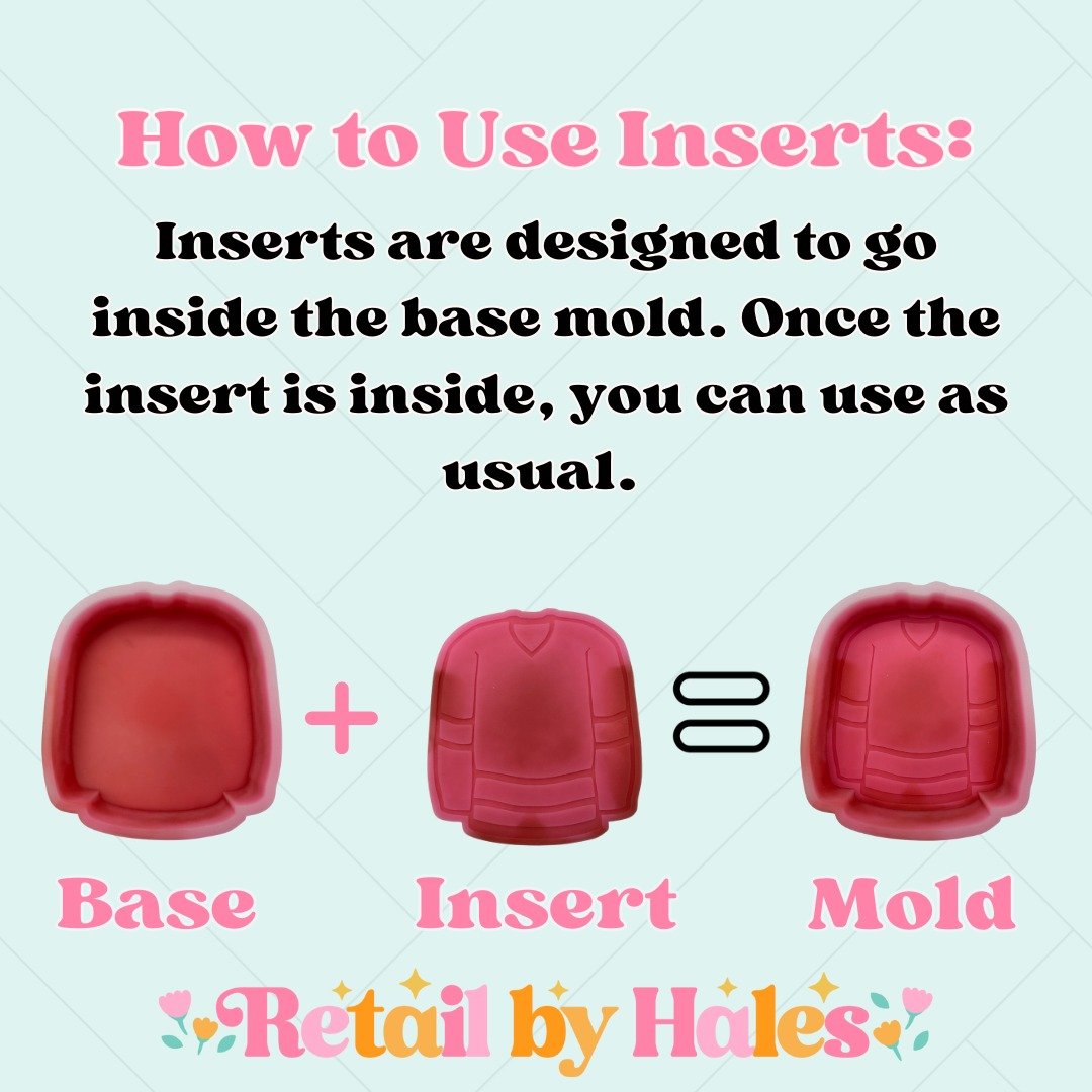 Mammoth Utah Hockey Jersey Insert Freshie Mold