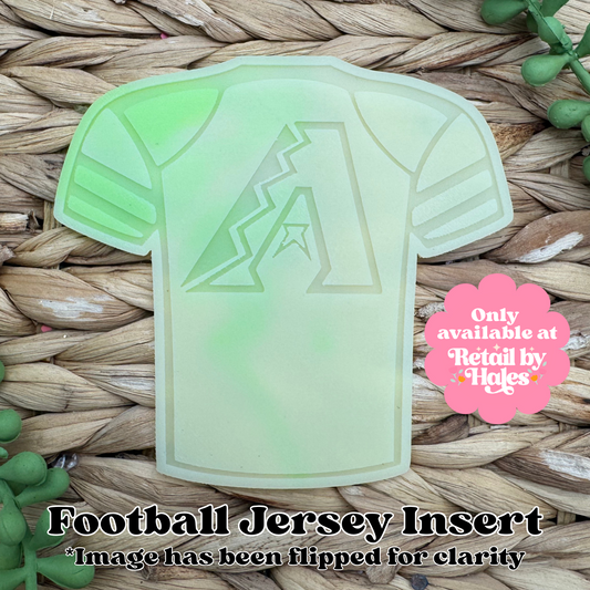 Arizona Diamondbacks Football Jersey Insert Freshie Mold