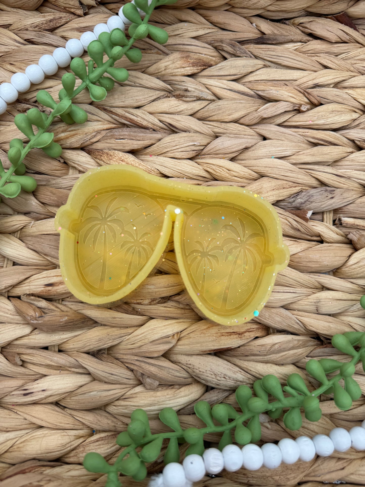 Palm Tree Glasses Mold - USED - Natollie