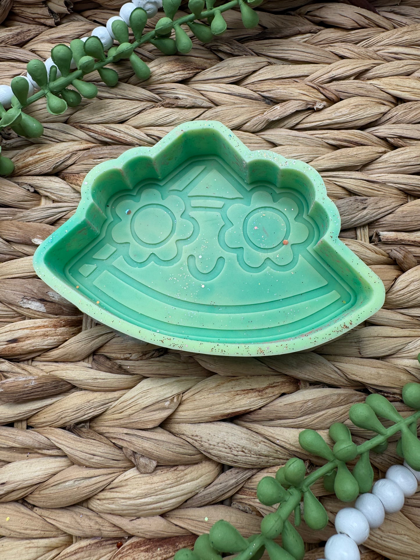 Watermelon with Flower Glasses - USED -Retail by Hales