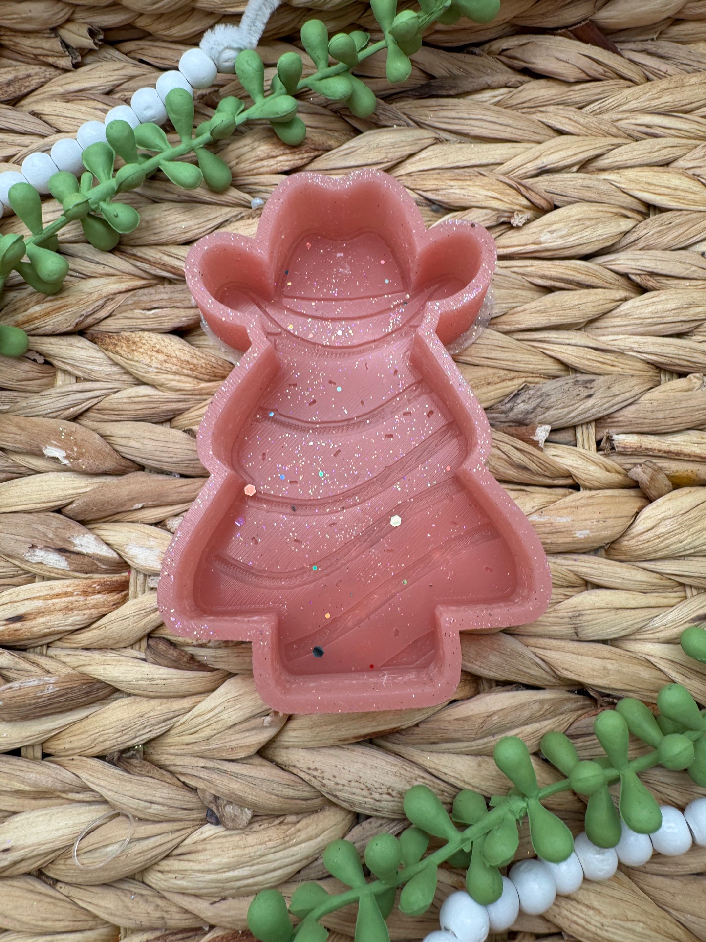 Cowboy LIttle Tree Debbie Christmas Cake - USED - Natollie