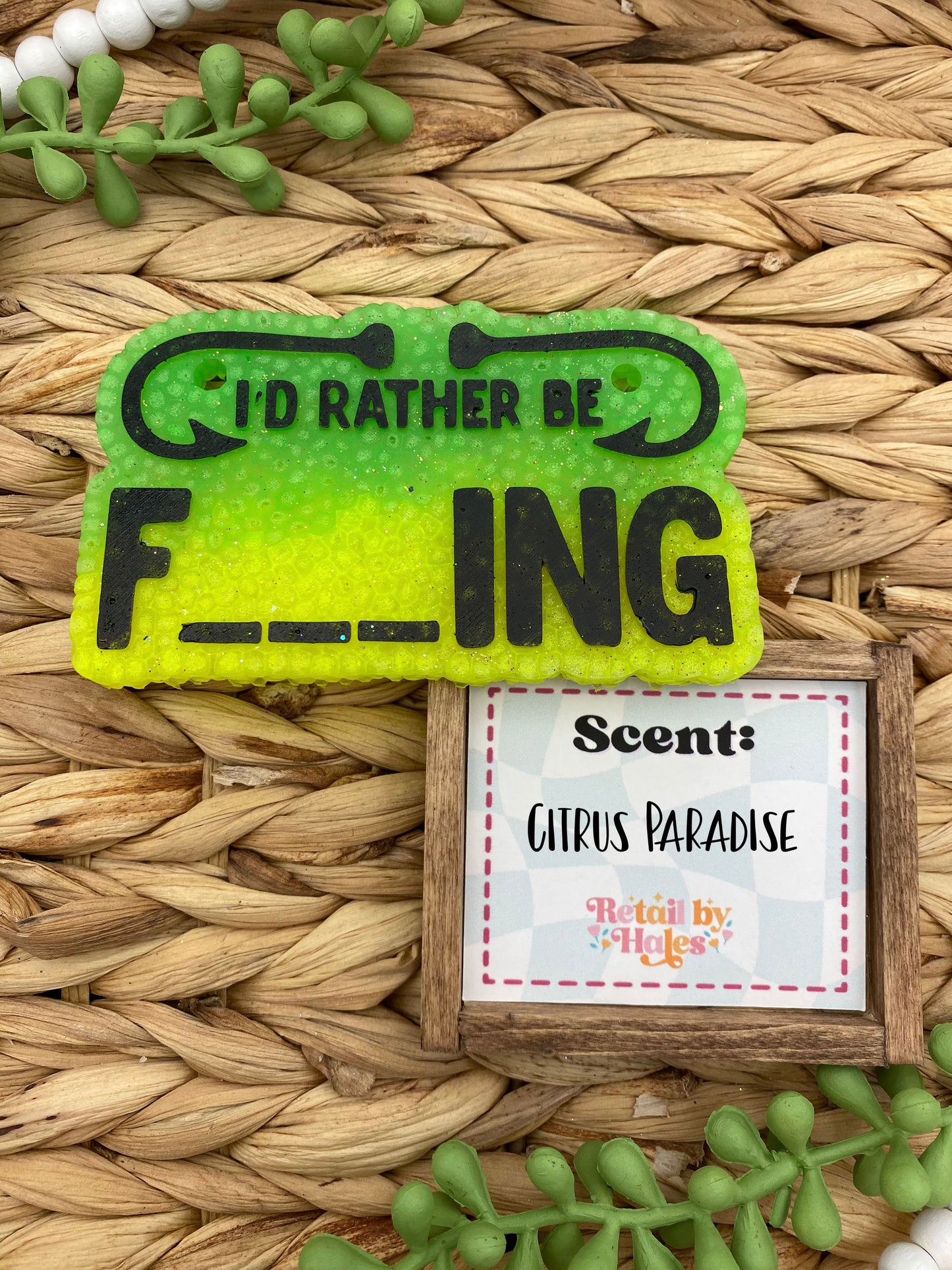 160- I'd Rather Be - Citrus Paradise - fishing, men, dad, father's day
