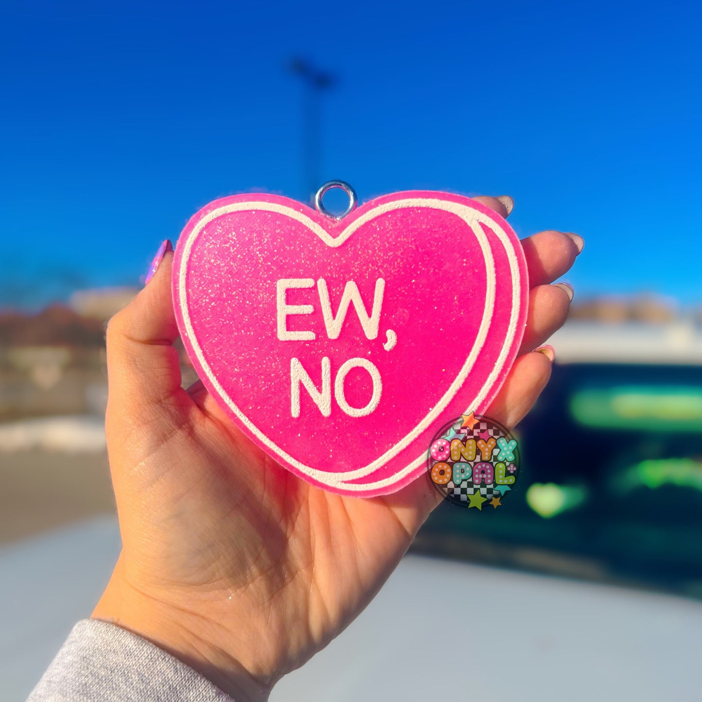 Ew No Conversation Heart Insert Freshie Mold