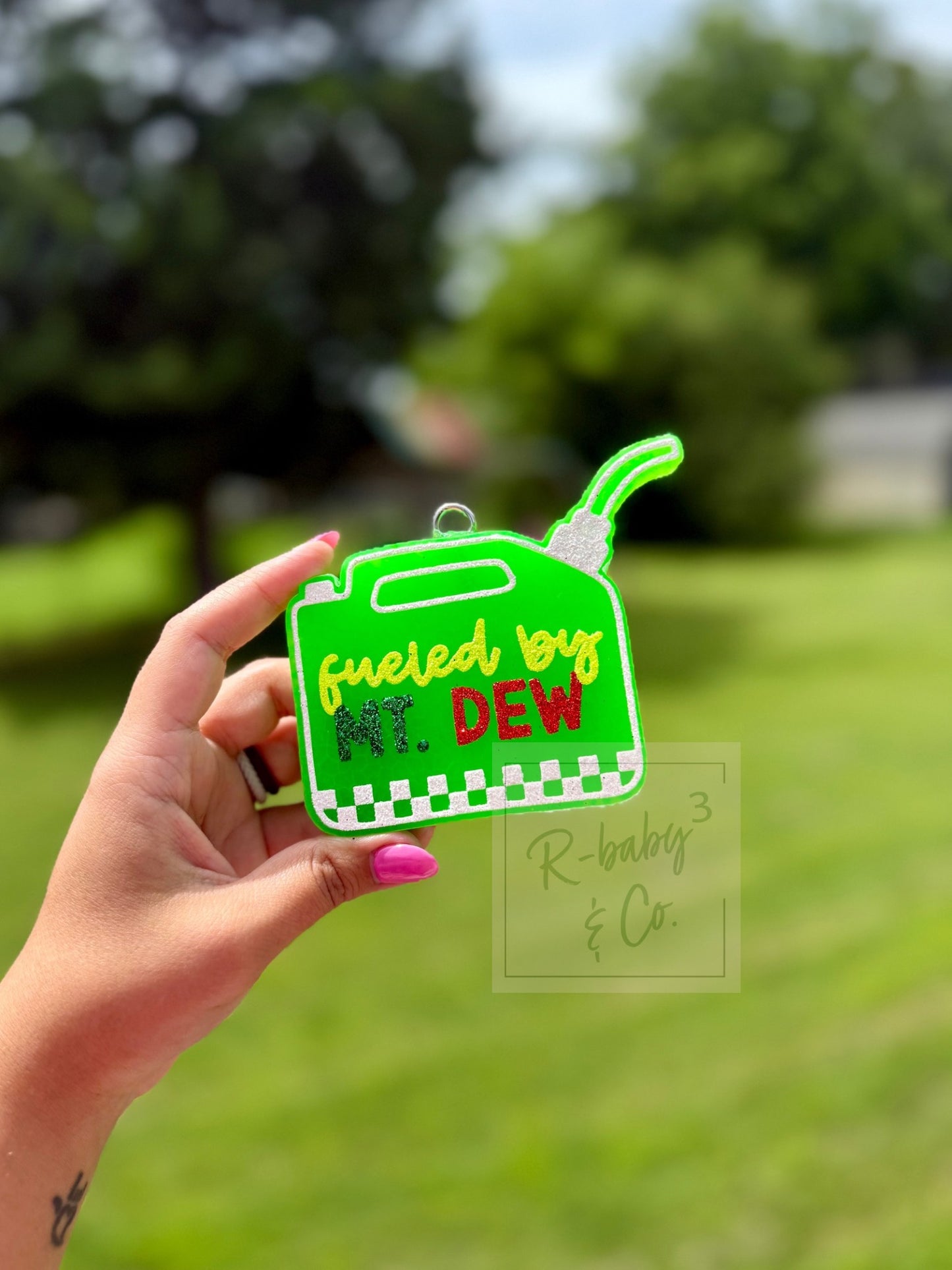 Gas Can Insert- Fueled by Mt. Dew