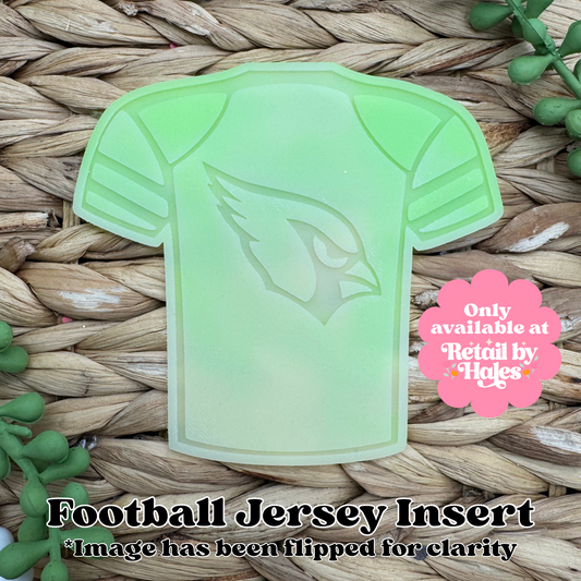 Arizona Cardinals Football Jersey Insert Freshie Mold