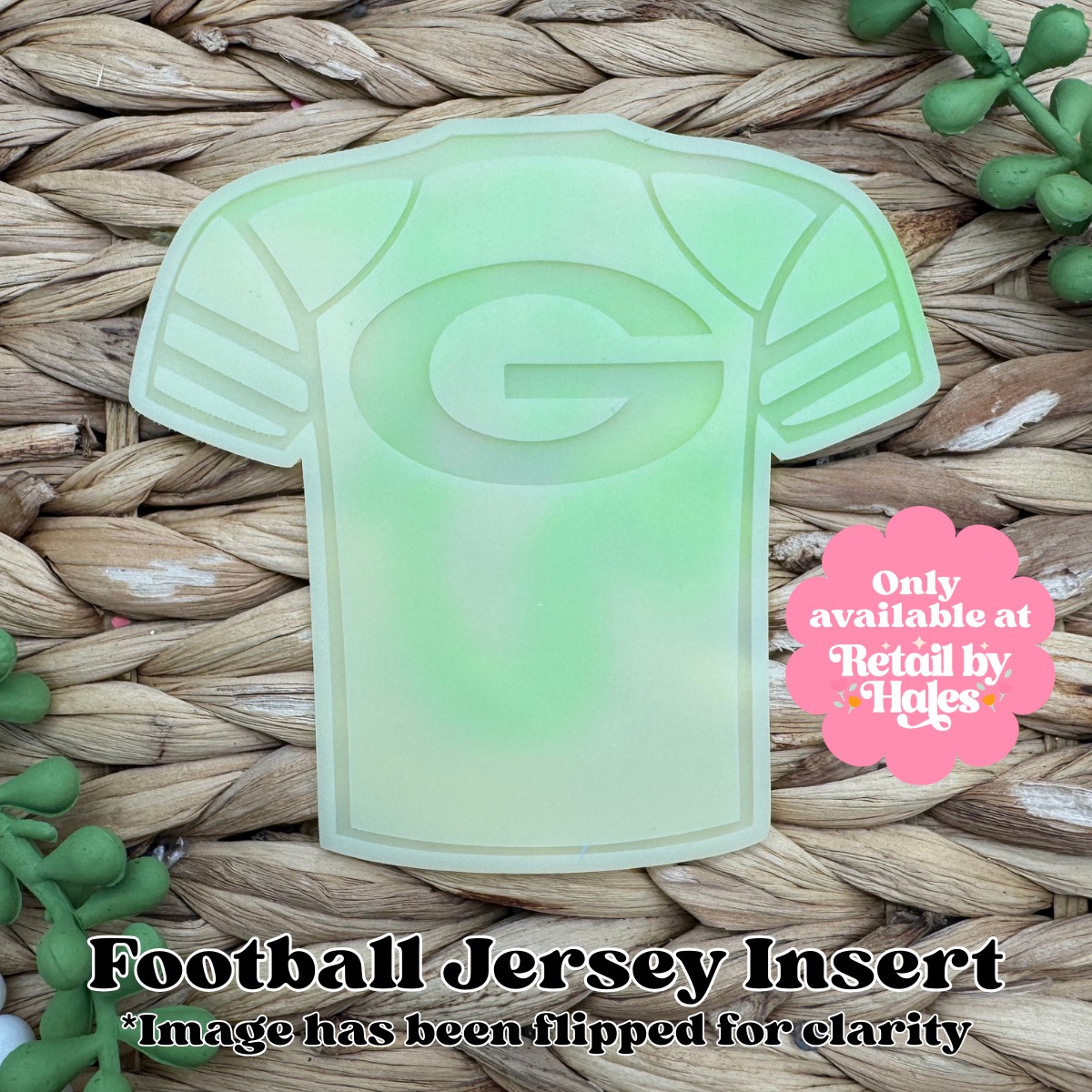 G Packers, Georgia Bulldogs Football Jersey Insert Freshie Mold