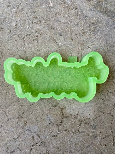 Sourdough Mama Freshie Silicone Mold, bread freshie, aroma bead molds, freshie making supplies, baker freshie molds, baking aromies