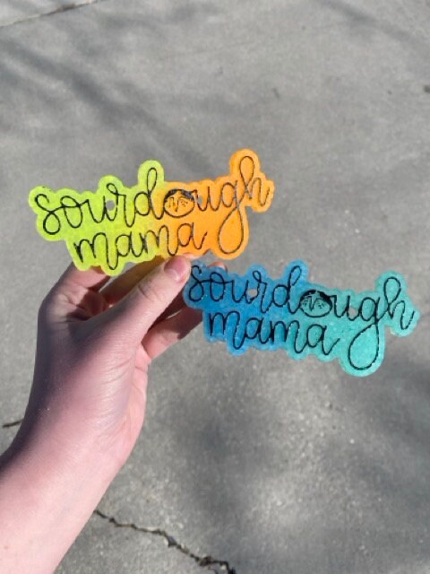 Sourdough Mama Freshie Silicone Mold, bread freshie, aroma bead molds, freshie making supplies, baker freshie molds, baking aromies