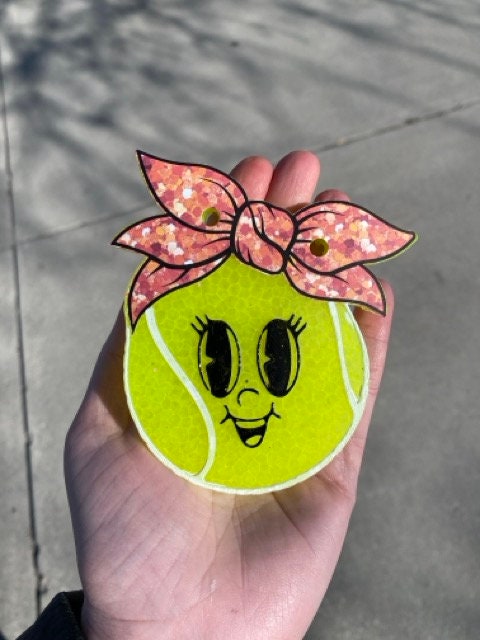 Tennis Ball with Bow Mold