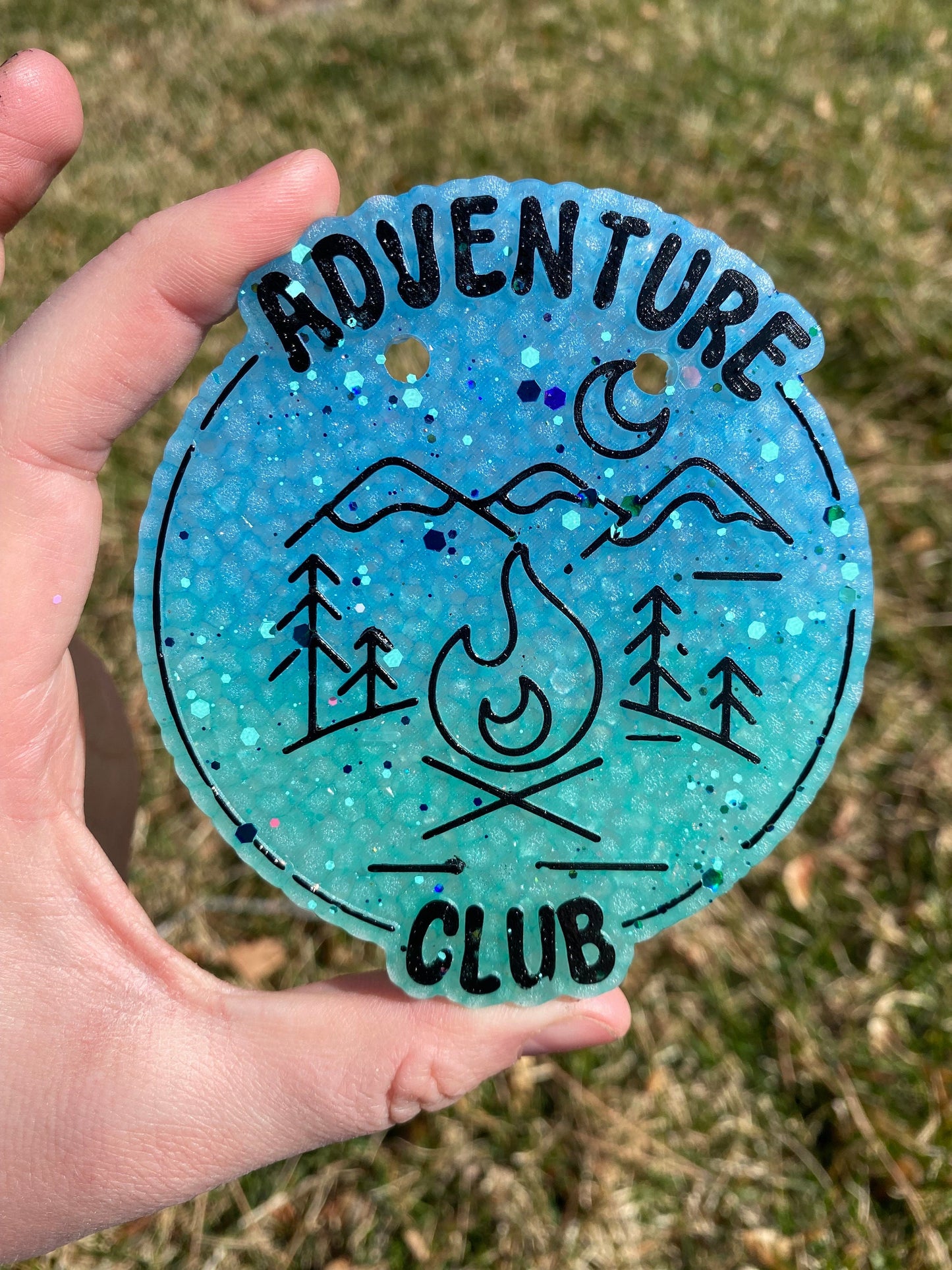 Adventure Club Freshie Silicone Mold, freshie making supplies, popular freshie, best selling freshies, summer freshies, camping outdoors