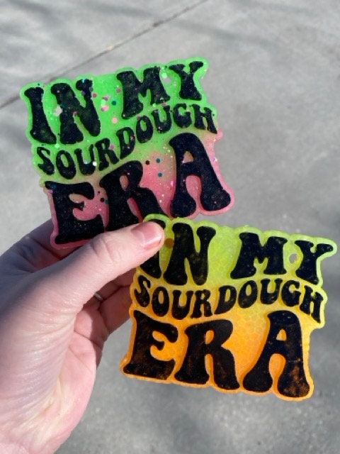 In My Sourdough Era Freshie Silicone Mold, bread freshie, aroma bead molds, freshie making supplies, baker freshie molds, baking aromies