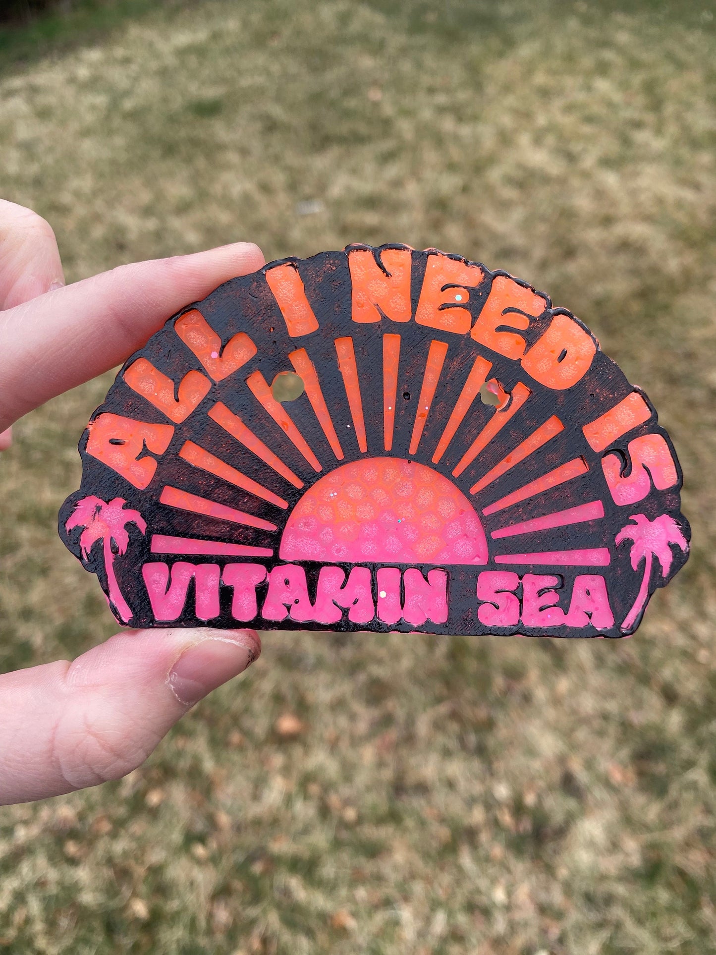 Vitamin Sea, Beach Freshie Silicone Mold, freshie making supplies, bestselling freshie molds, vacation silicone mold, ocean aroma bead