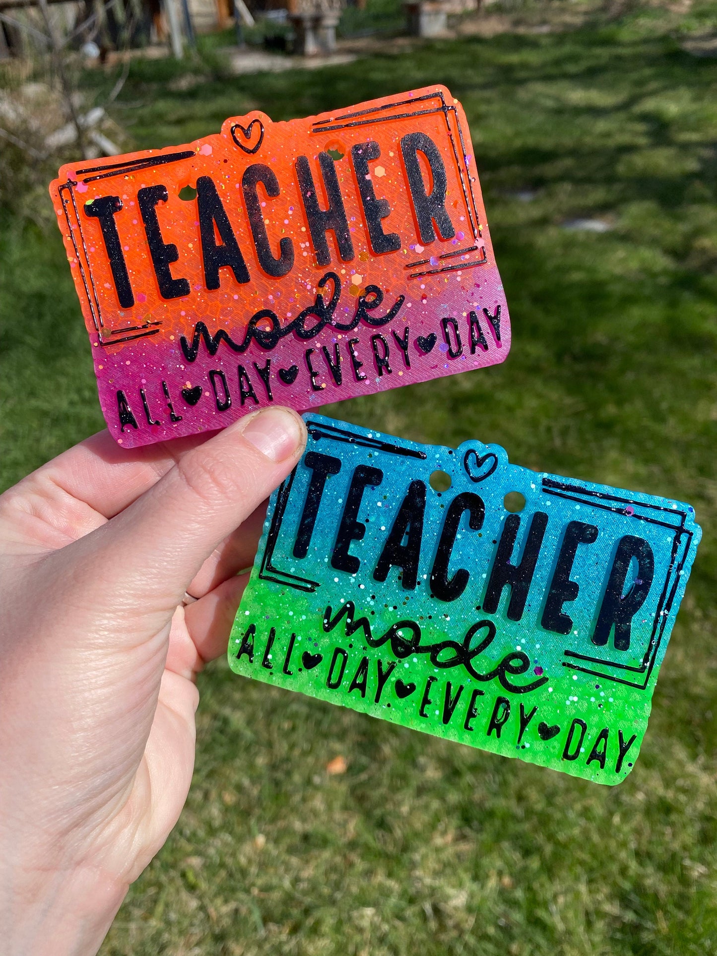 Teacher Mode Freshie Silicone Mold, freshie making supplies, silicone molds for teachers, freshie ideas for teaching, end of school year