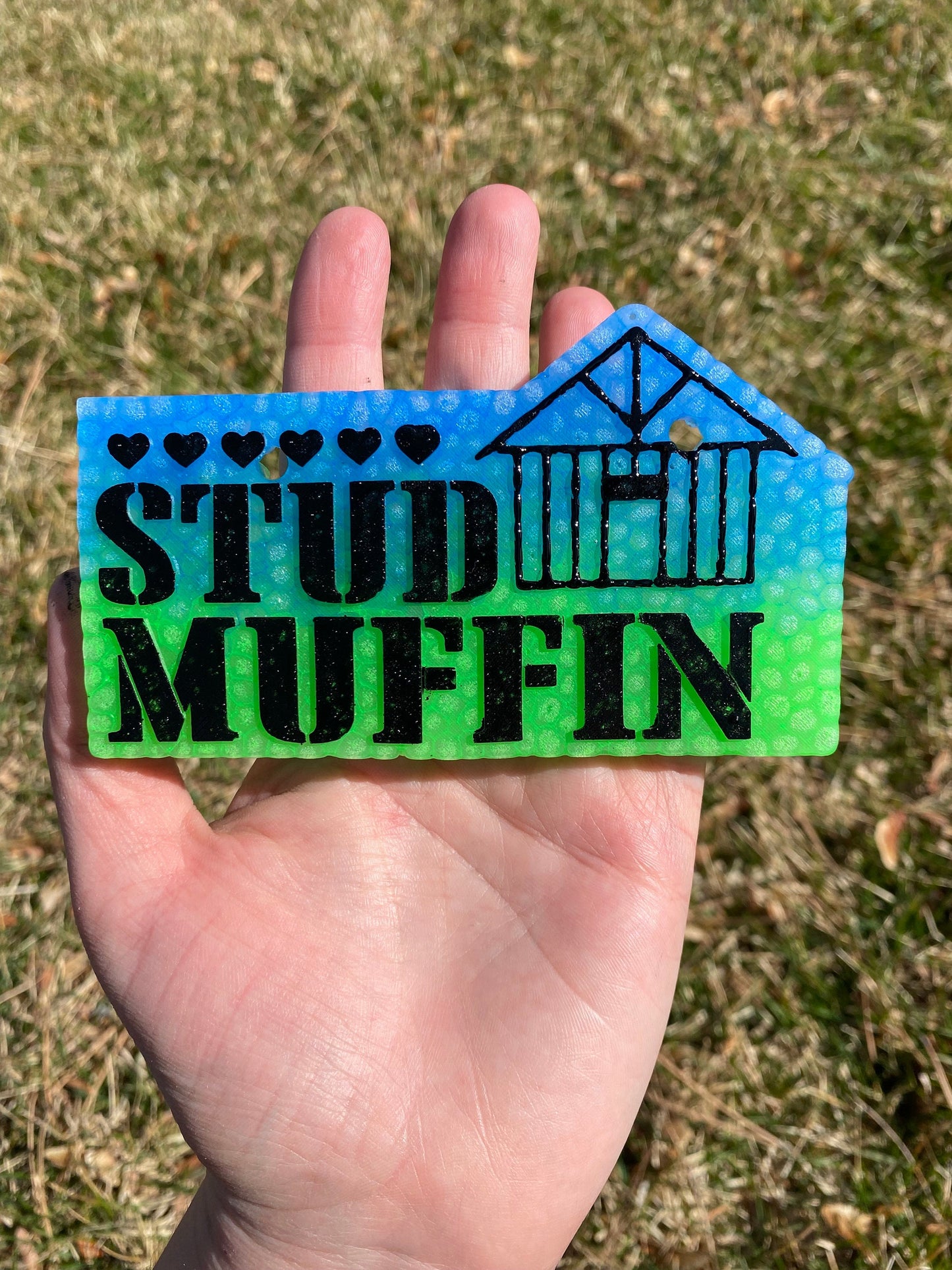 Stud Muffin Freshie Mold, freshie supplies for beginner, guy freshies, silicone baking mold, freshie mold for men, construction freshie mold