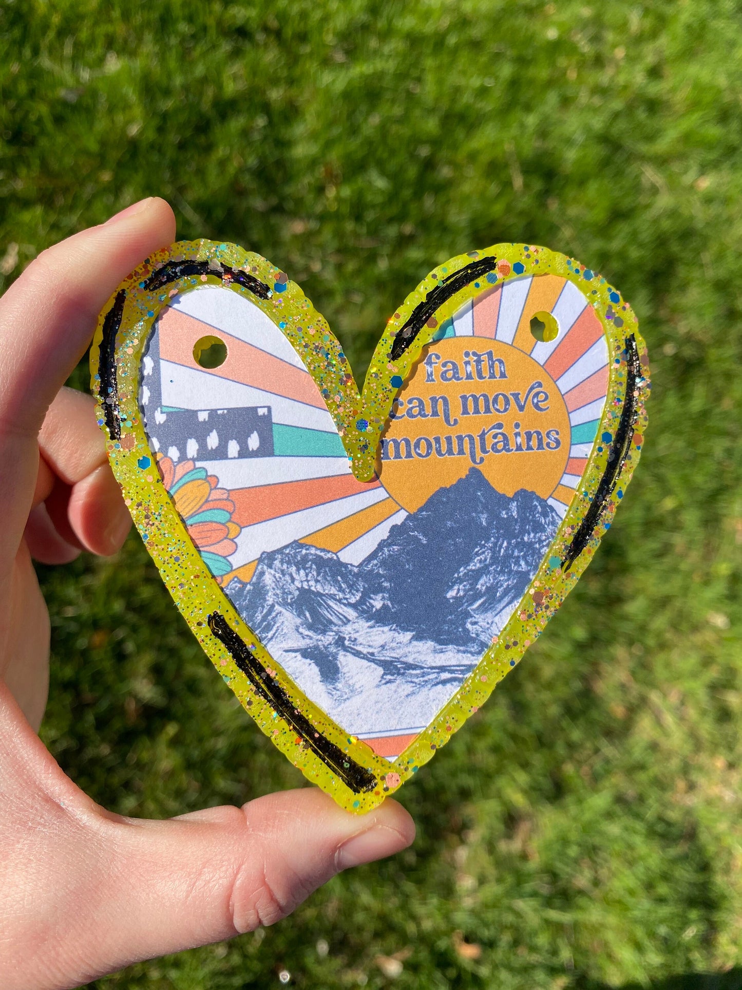 Heart Freshie Silicone Mold, anniversary freshie molds, picture frame silicone mold, photo freshie mold, cardstock freshie mold with svg