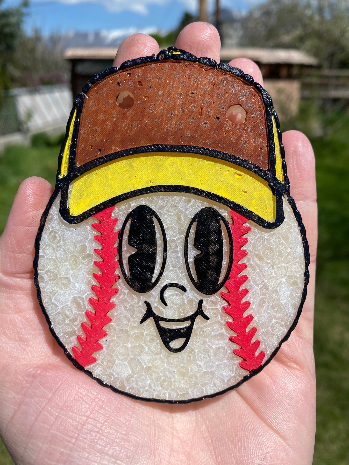 Baseball Dad Freshie Silicone Mold, softball dad aroma bead molds, freshie making supplies, sport dad mold, best selling freshies