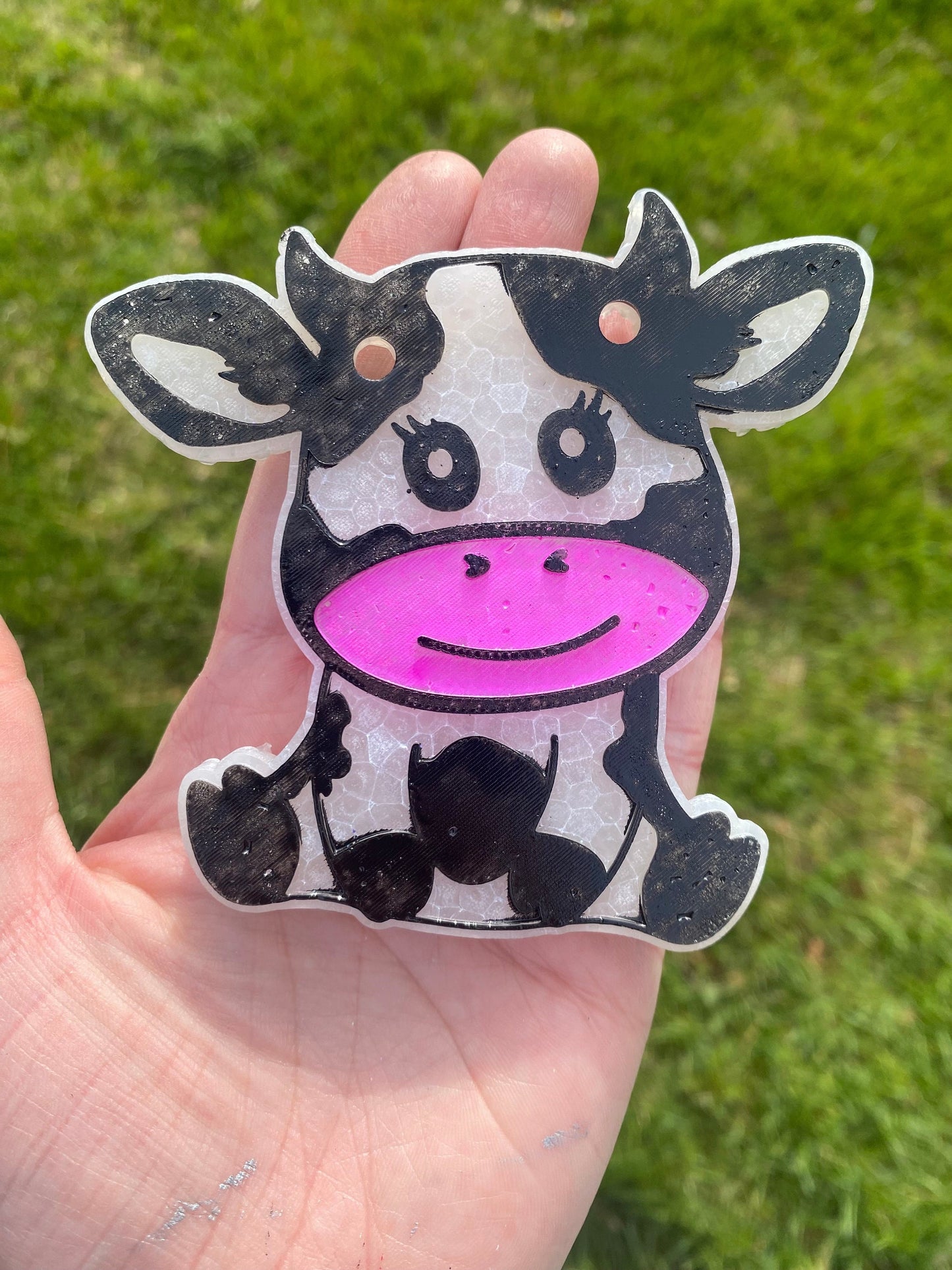 Cow Freshie Mold, Western Freshie Molds, Animal Freshie Molds, Farm Silicone Mold, Heat Safe Silicone Mold, Affordable Freshie Mold