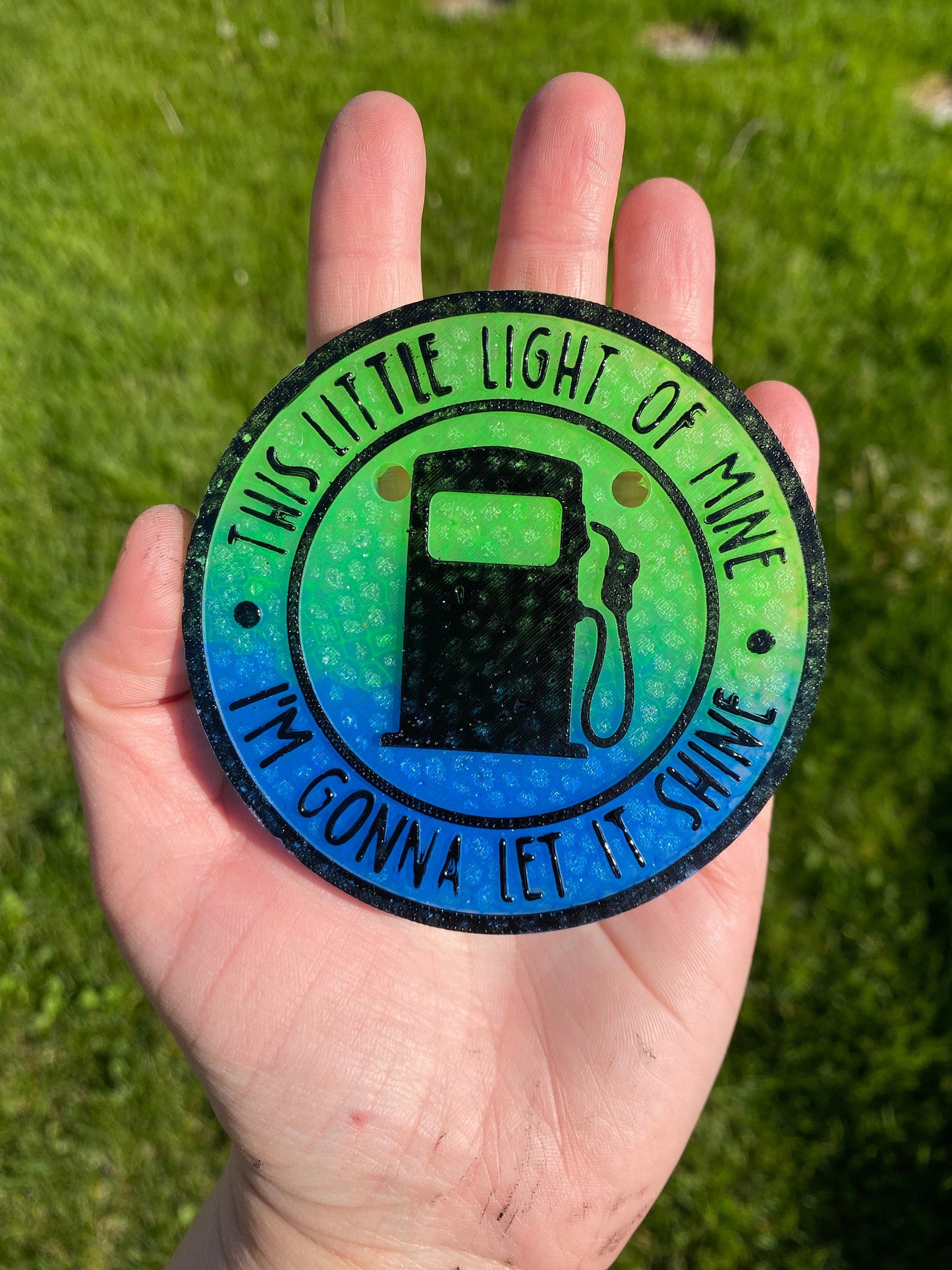 This Little Light of Mine Gas Empty Mold, Girl Math Freshie Mold, Funny Freshie Mold, No Gas Freshie Mold, Humor Silicone Mold, Empty Gas