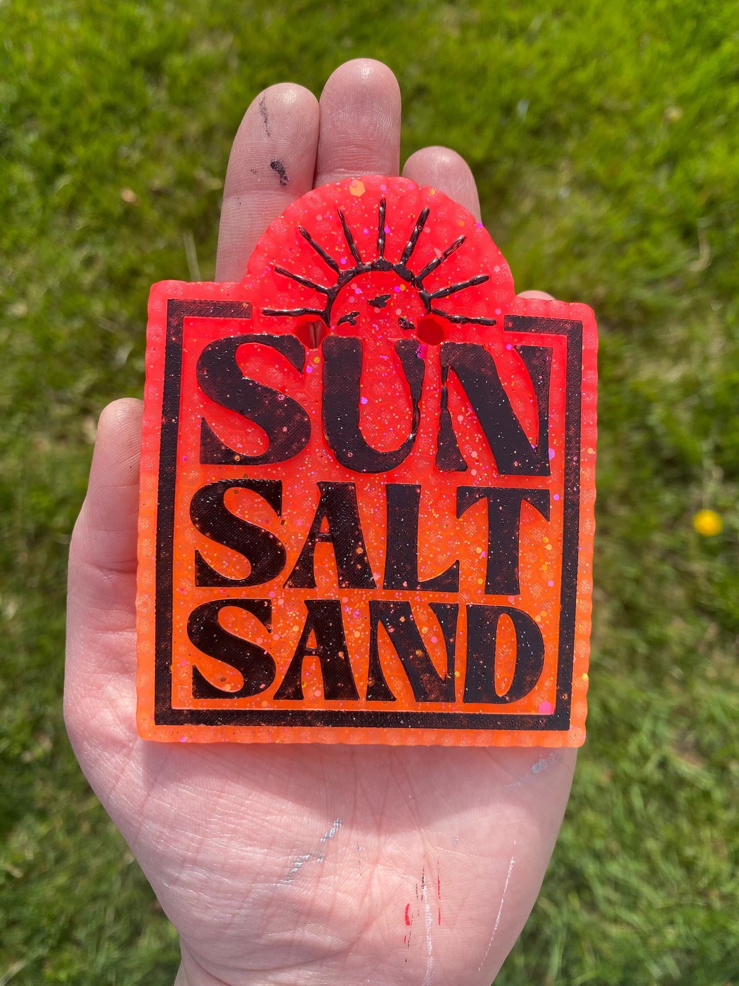 Sun Salt Sand Mold, Summer Freshie Molds, Sun Freshie Mold, Beach Silicone Mold, Easy Freshie Molds for Beginners, Popular Molds