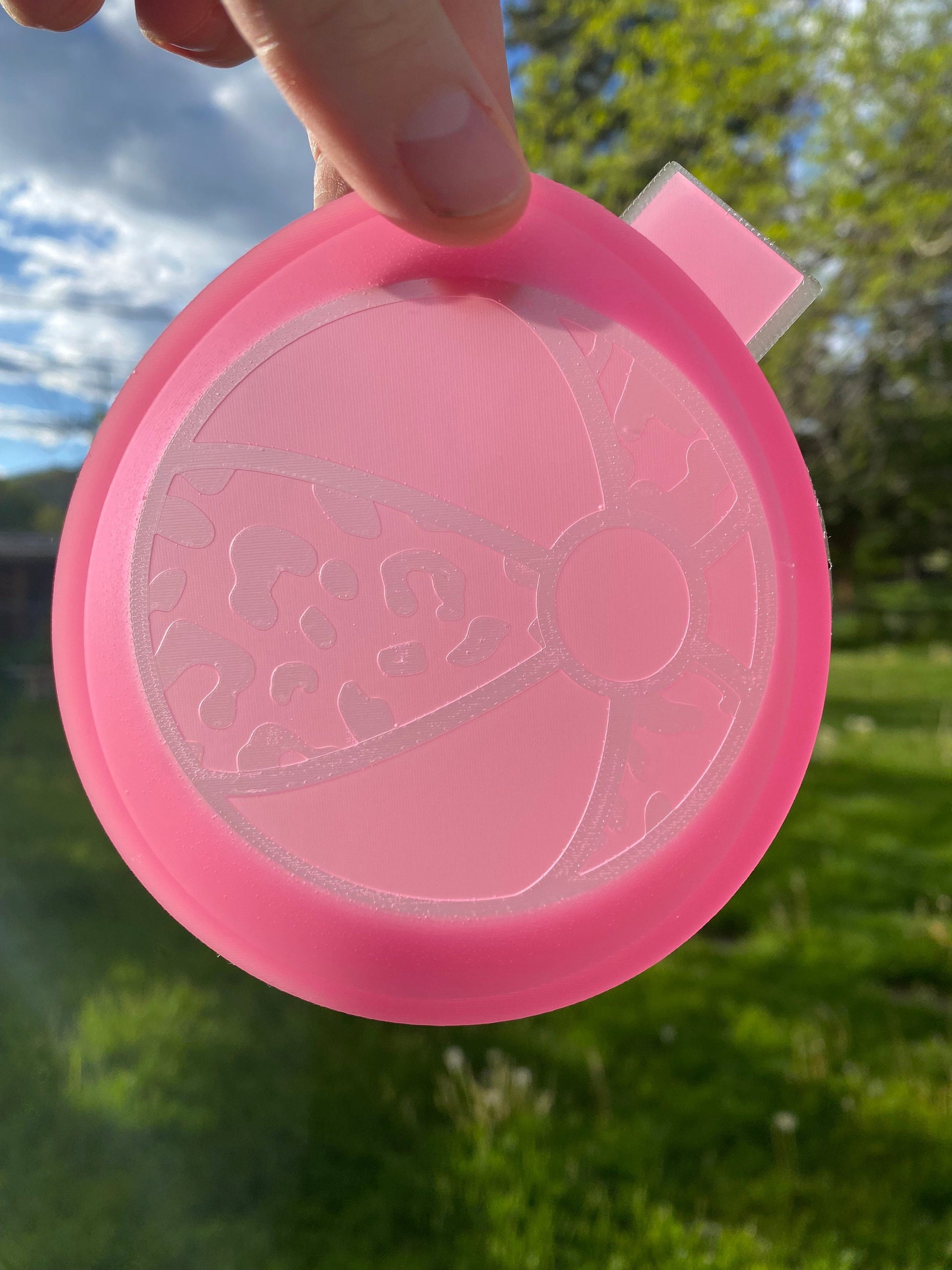 Leopard Print Beach Ball Mold, Summer Freshie Molds, Sun Freshie Mold, Beach Silicone Mold, Easy Cardstock Molds for Beginner, Popular Molds