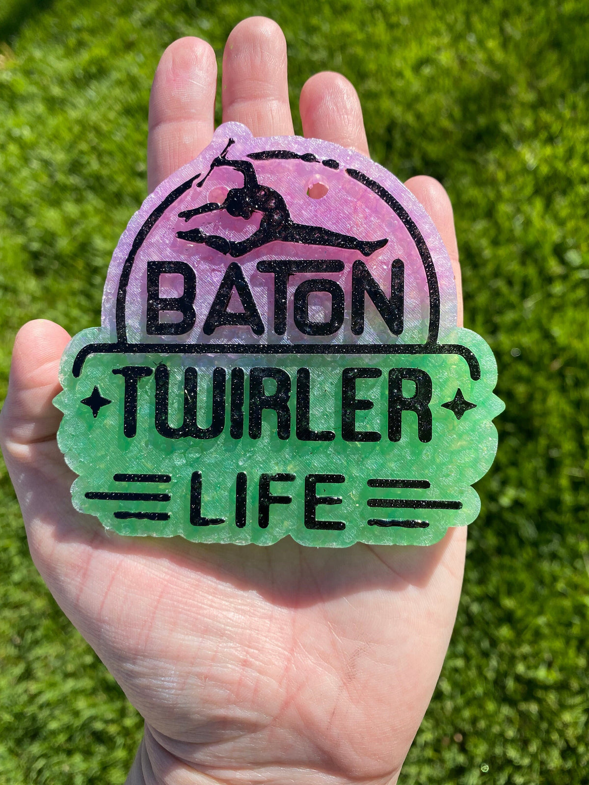 Baton Twirler Life Mold, Sport Freshie Mold, High School Silicone Mold, twirling queen mold, baton tosser mold, drum majorette freshie mold