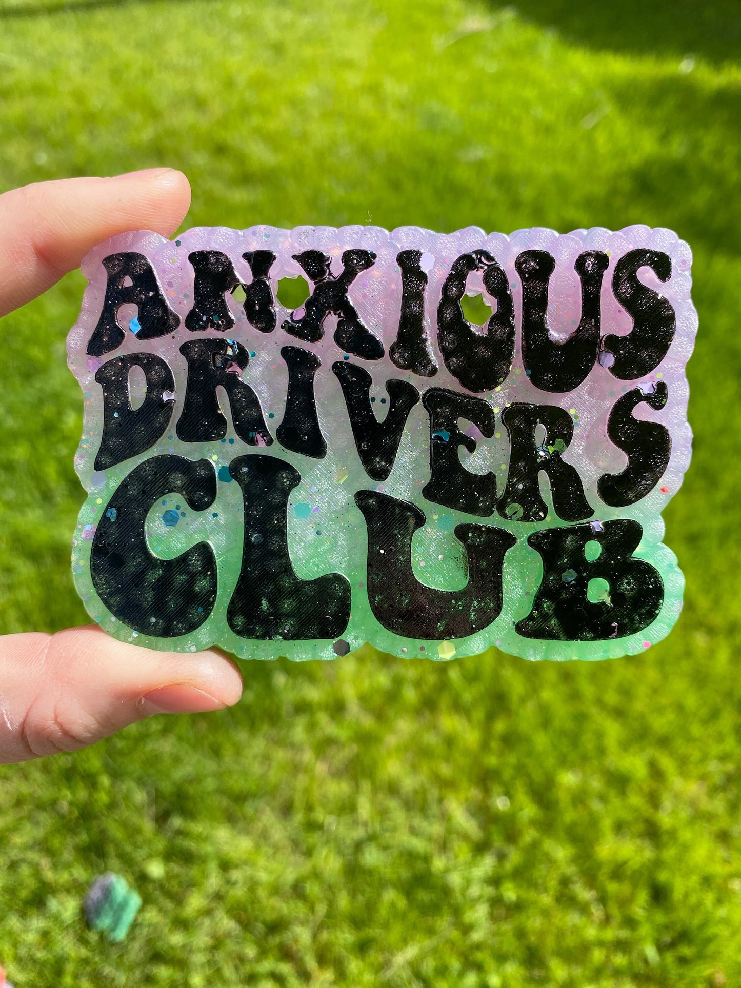 Anxious Drivers Club Mold, Driving Permit Freshie, New Driver Freshie Mold, Anxiety Freshie Mold, Funny Freshie Mold, Freshie Mold for Teen