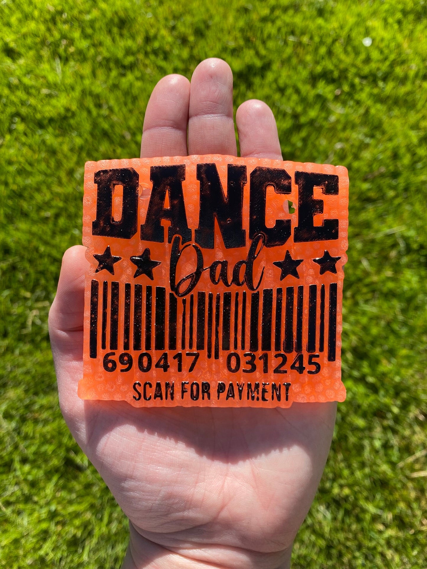 Dance Dad Mold, Dance life Freshie Silicone Mold, sport freshie molds, freshie making supplies, sport mold, fathers day mold, Scan for pay