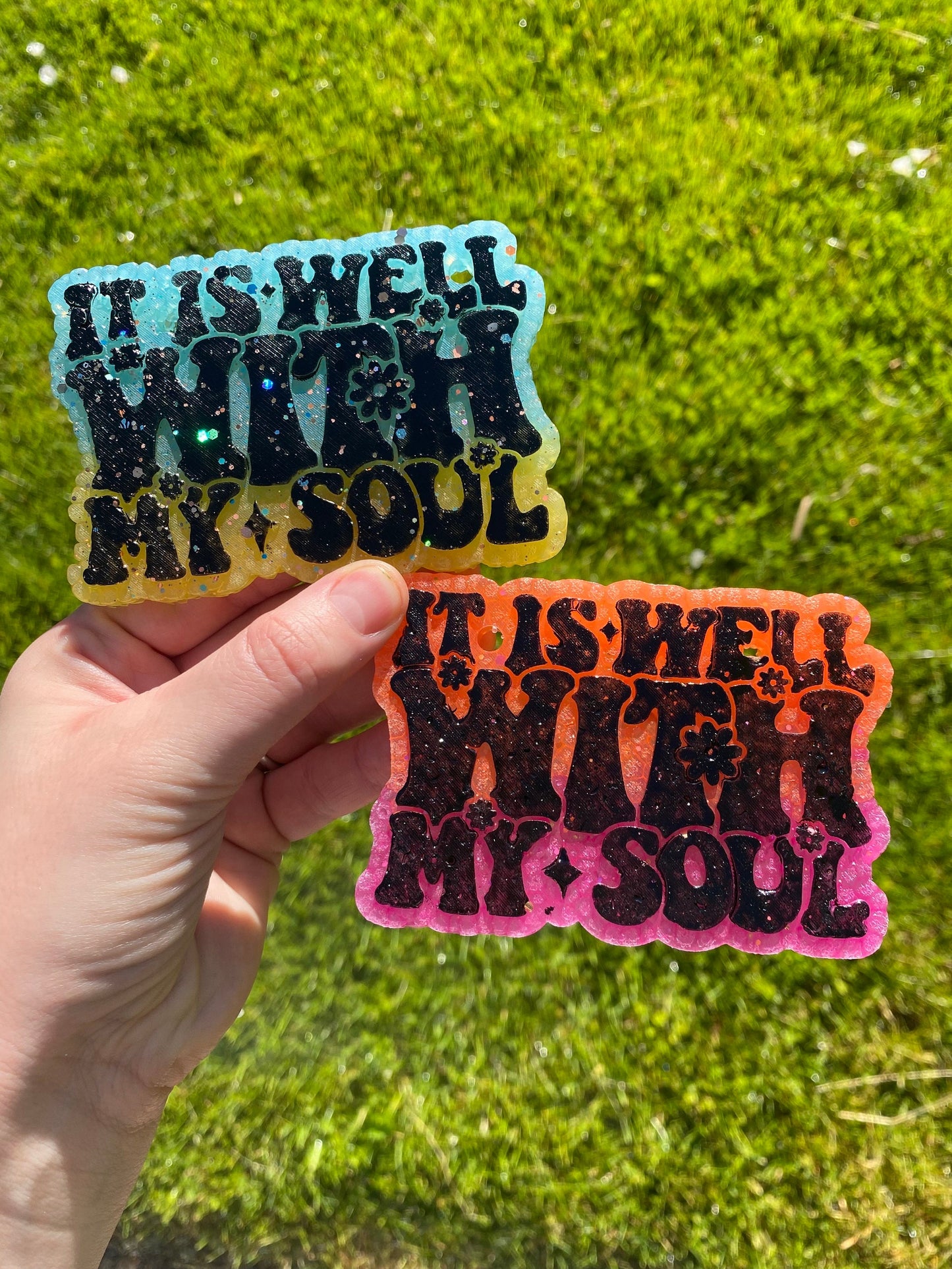It Is Well With My Soul Mold, Mental Health Freshie Mold, Christian Freshie Mold, Uplifting Freshie Mold, Mental Health Awareness Silicone