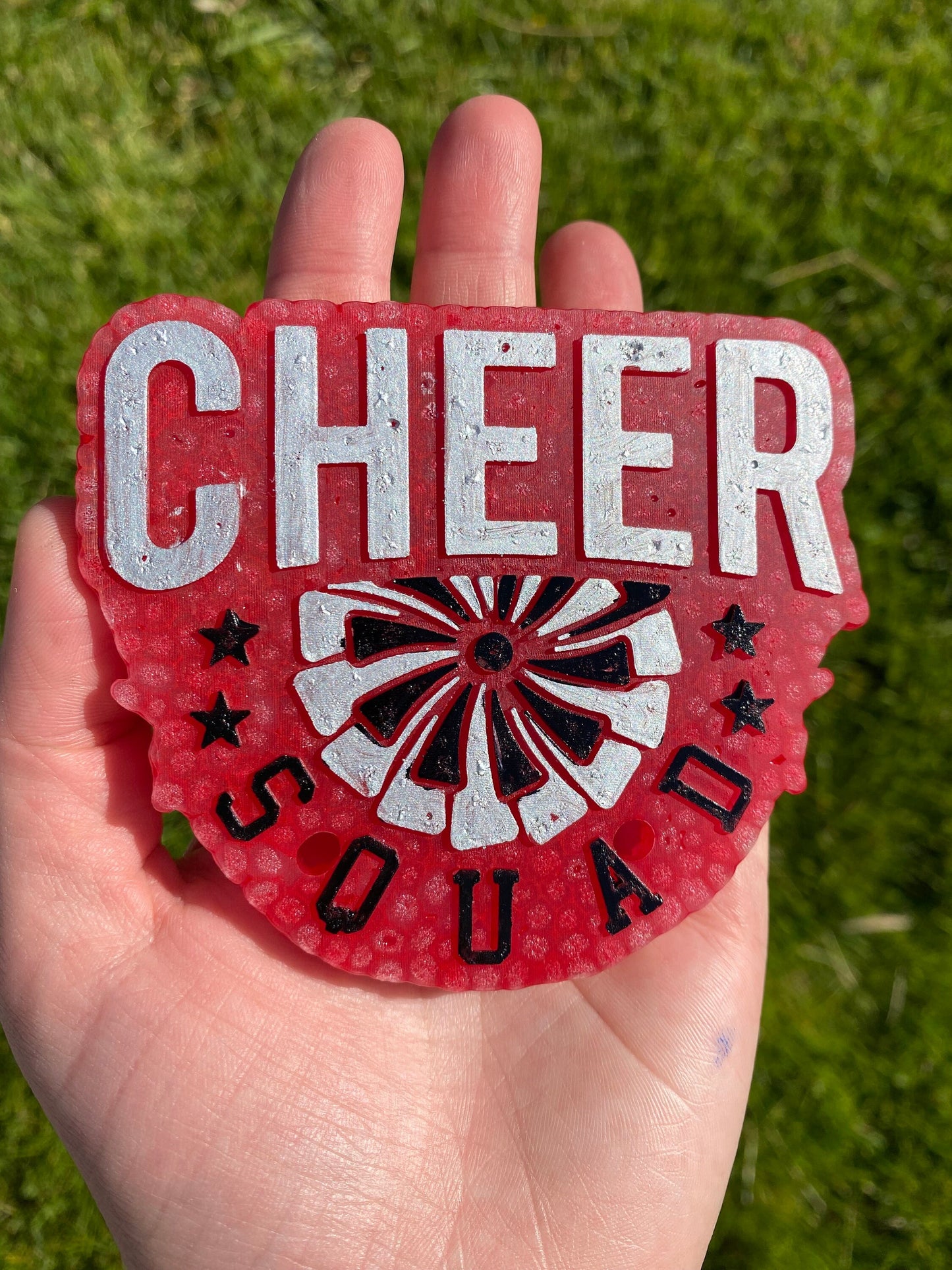 Cheer Squad Mold, Sport Freshie Mold, High School Silicone Mold, cheerleader freshie mold, cheer squad team freshies, high school cheer mold