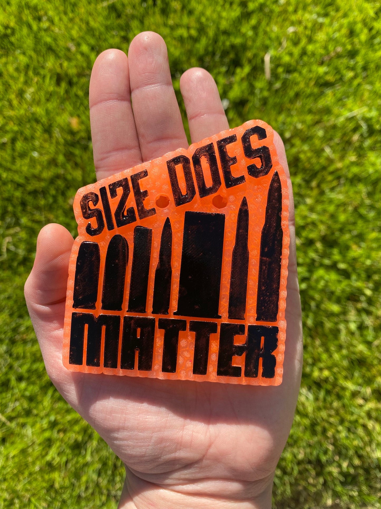 Size Does Matter Freshie Mold, Gun Freshie Mold, Hunting Silicone Mold, Freshie Molds for Men, Father's Day Freshie Molds, Guy Freshie Mold