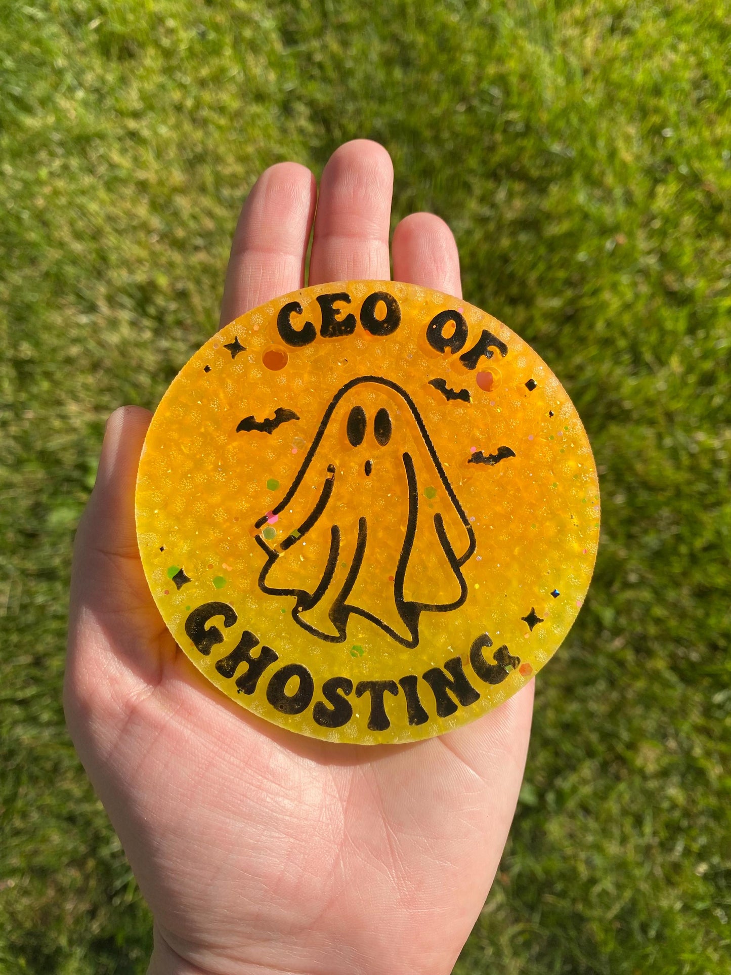 CEO Of Ghosting Mold, Halloween Freshie Mold, Fall Freshie Mold, Ghost Silicone Mold, Funny Ghost Molds, Haunted Freshie Mold, Funny Hallow