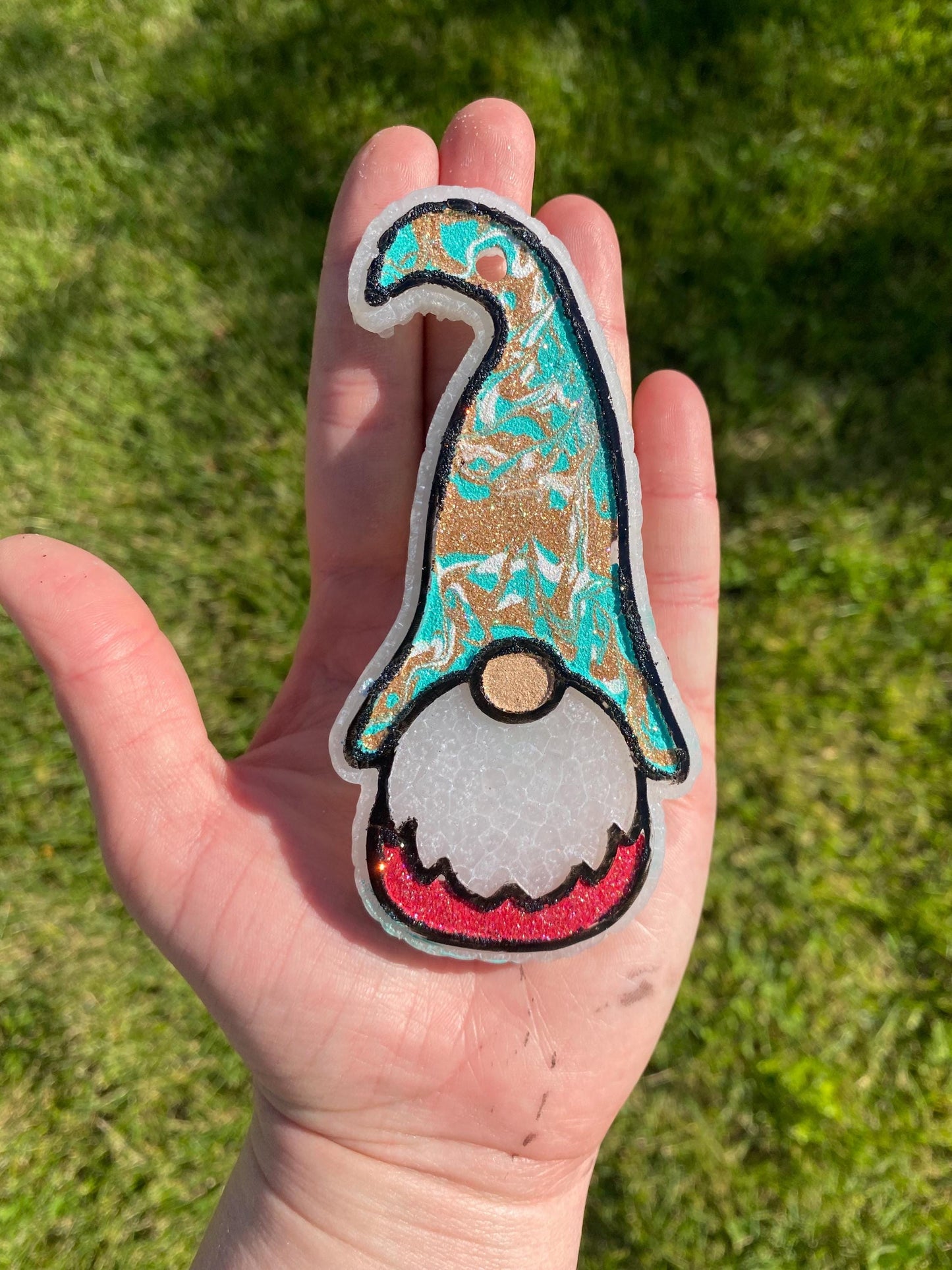 Gnome Freshie Mold, cute freshie molds, beginner freshie making supplies, popular freshie molds, easy to decorate freshie molds