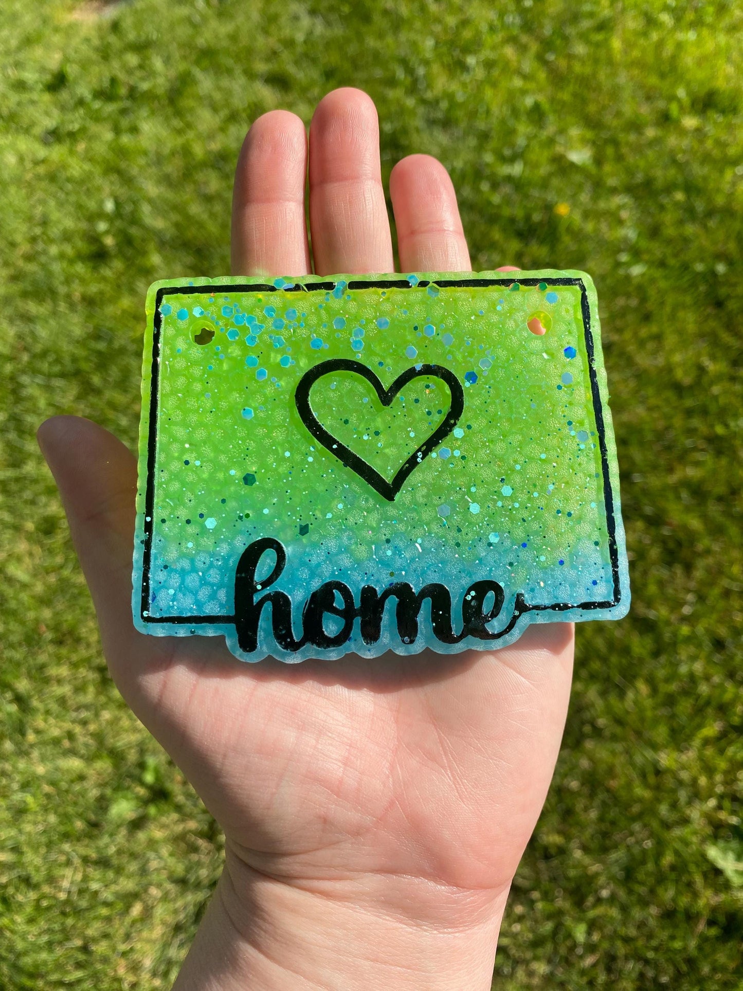 Colorado Freshie Mold, Home State Freshie Molds, USA Freshie Molds, Beginner Aroma Bead Molds, Colorado State Freshie Mold