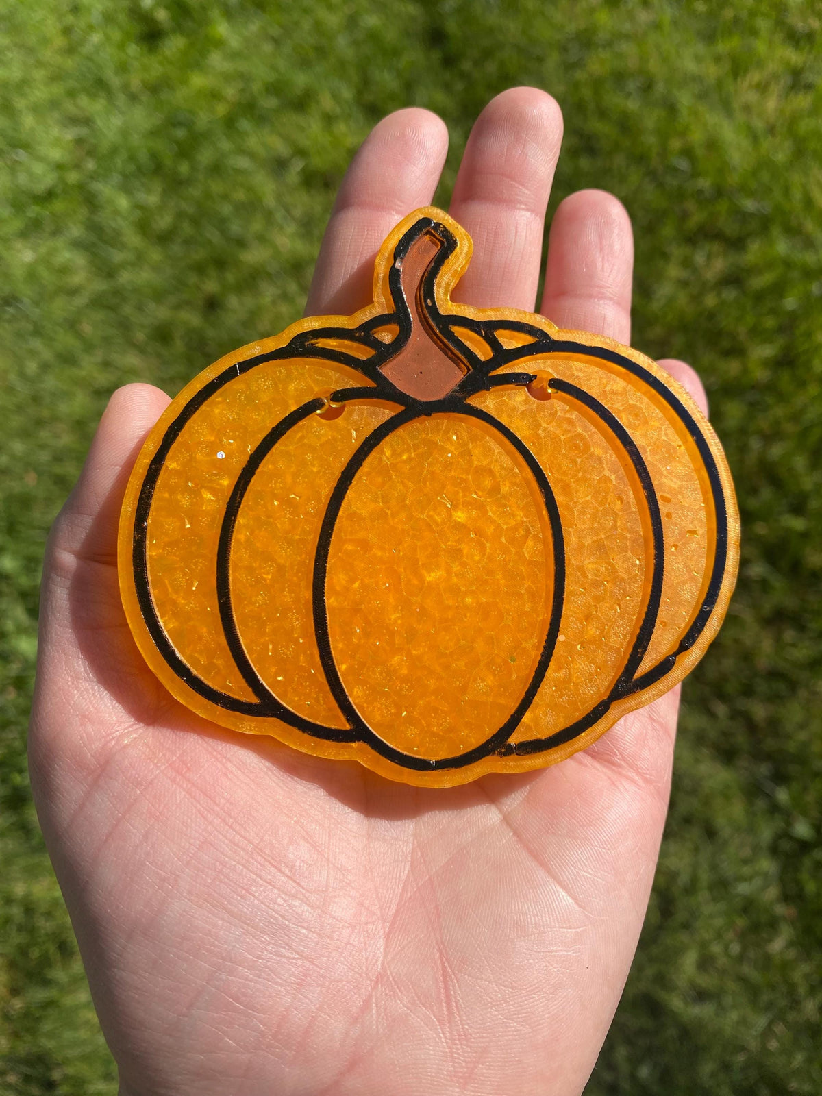 Pumpkin Mold, Halloween Freshie Mold, Fall Freshie Mold, Retro Pumpkin Silicone, Plain Pumpkin Mold,